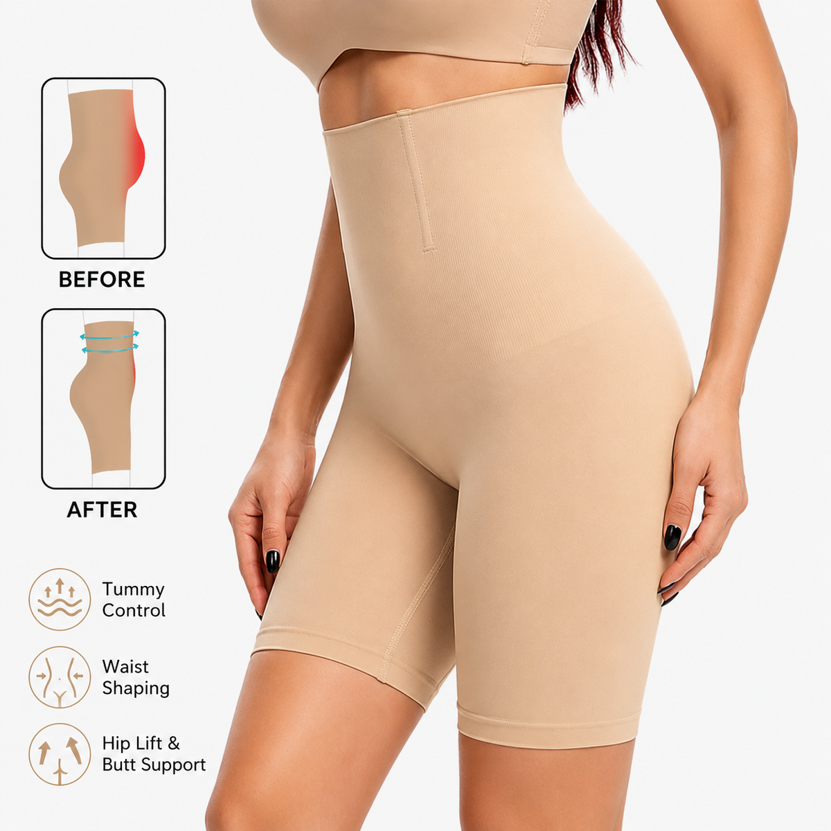 Adjustable Waist Trainer & Body Shaper Belt – Tummy Control & Waist Support