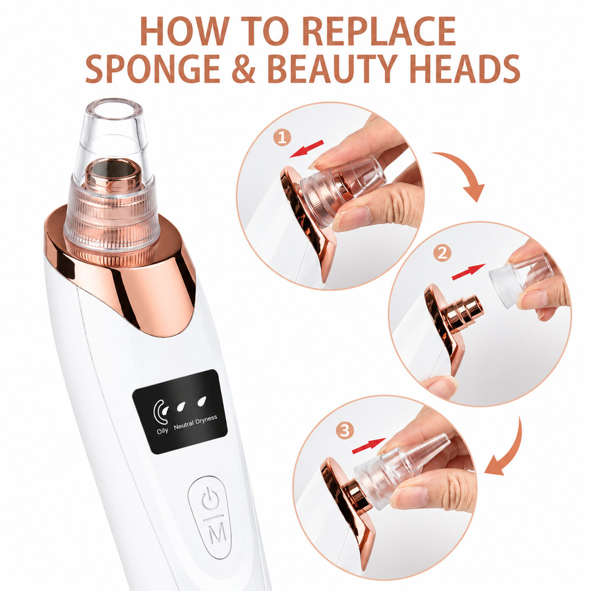 5-in-1 Electric Blackhead Remover & Pore Cleaner