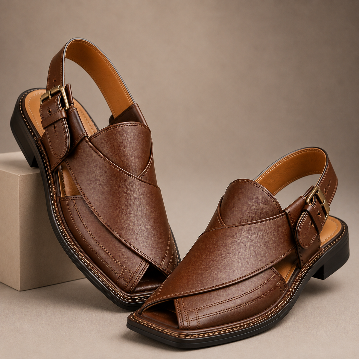 Premium Peshawari Khari Shoes