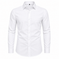Classic White Slim-Fit Shirt